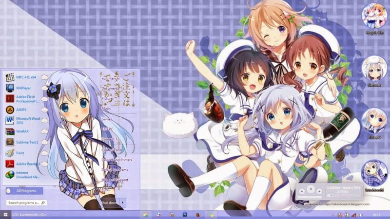 WIN8/8.1电脑主题 请问您今天要来点兔子吗？