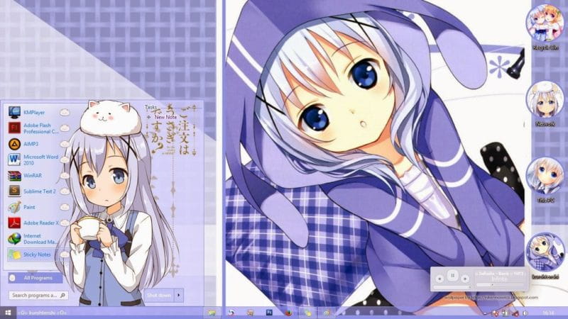 WIN8/8.1电脑主题 请问您今天要来点兔子吗？