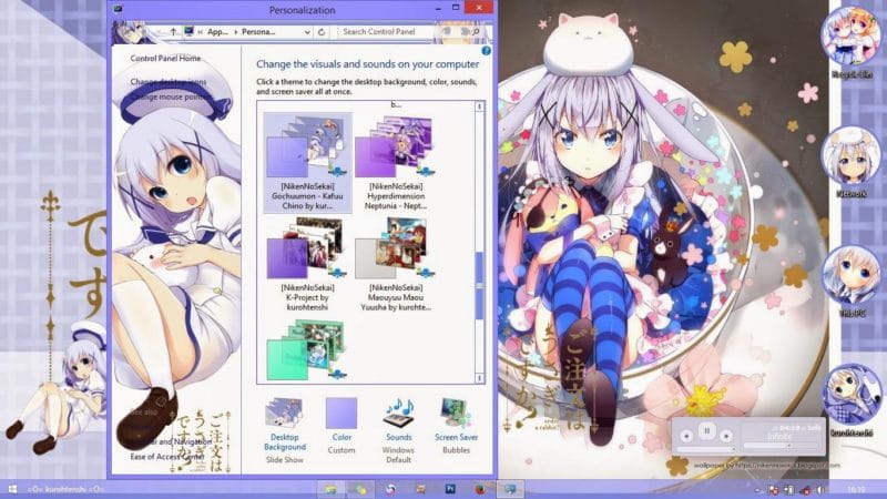 WIN8/8.1电脑主题 请问您今天要来点兔子吗？