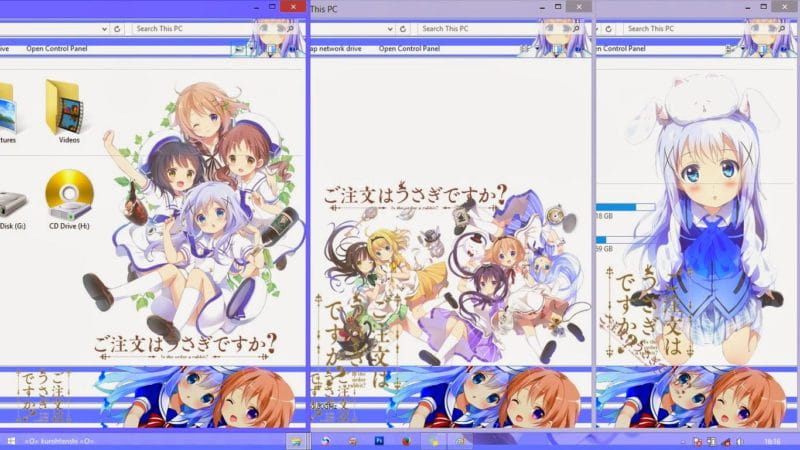 WIN8/8.1电脑主题 请问您今天要来点兔子吗？