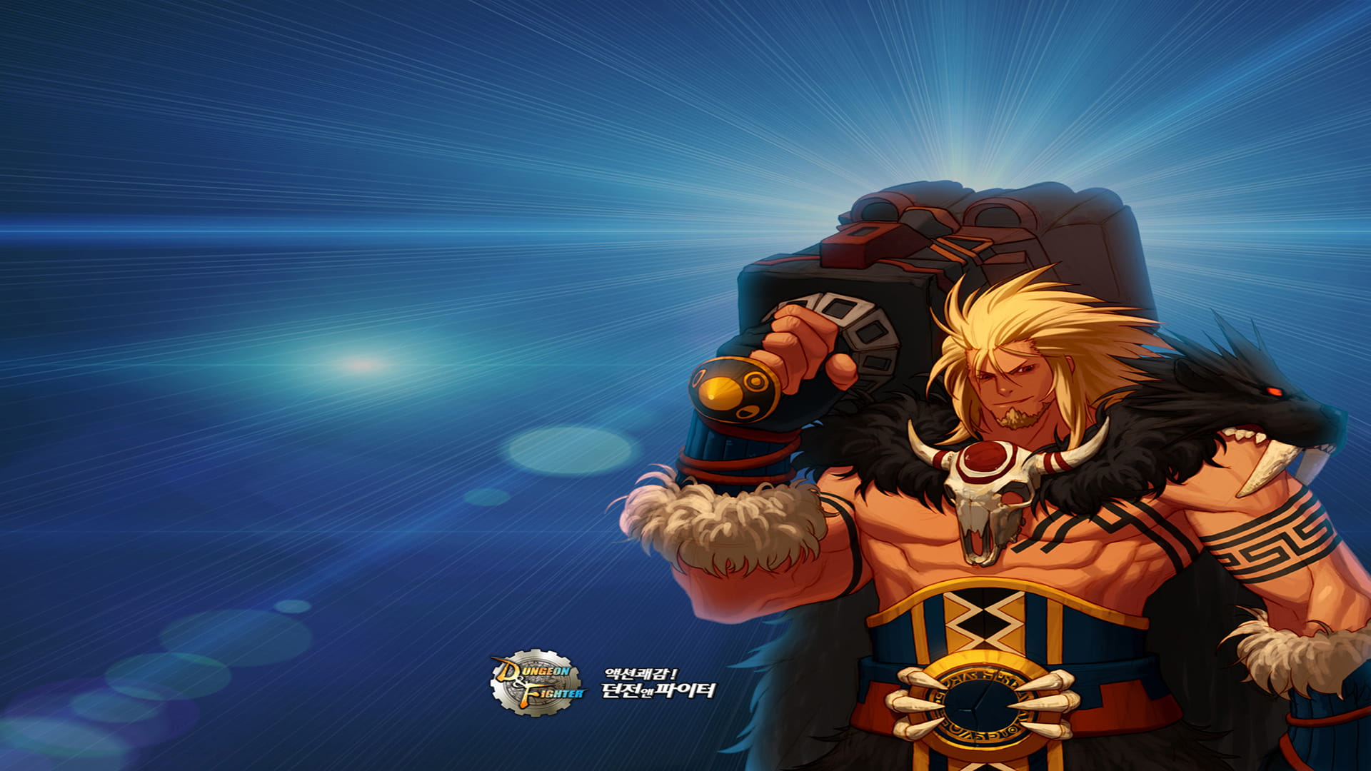 DNF充满刺激的枪战挑战电脑壁纸下载