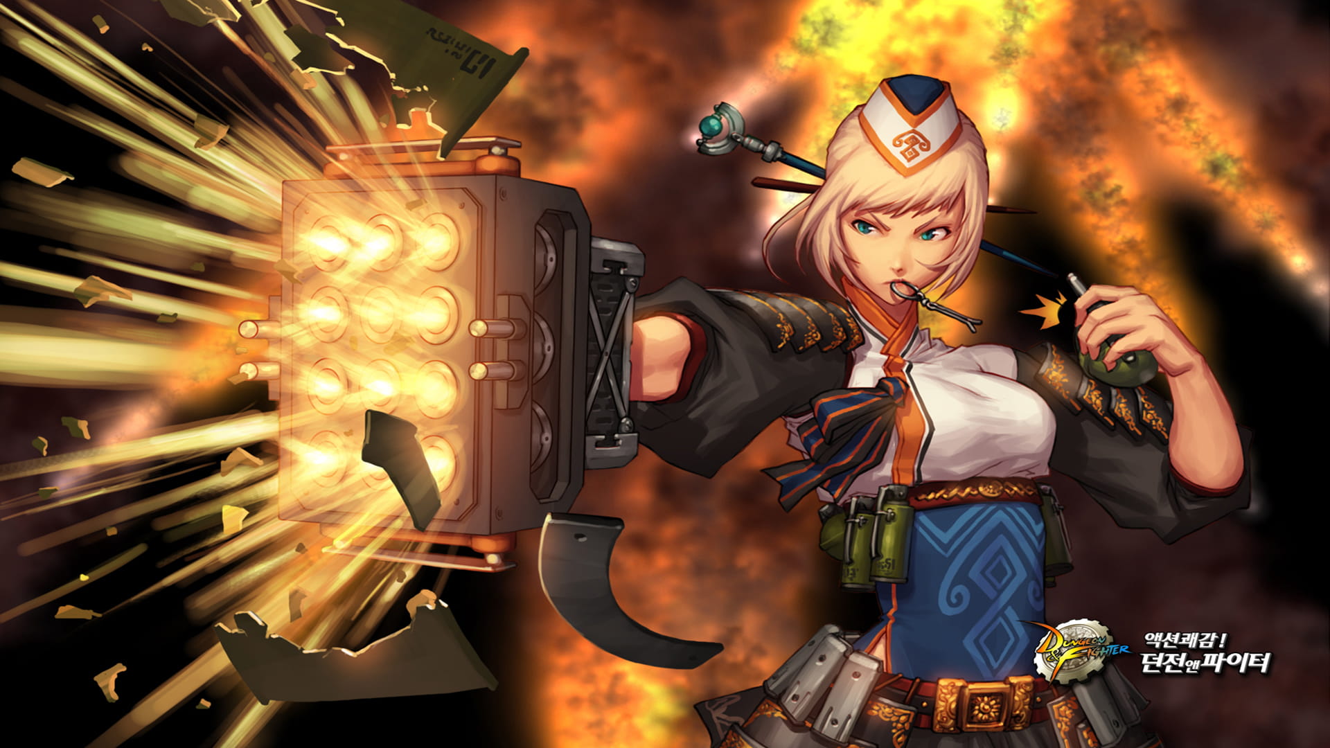 DNF充满刺激的枪战挑战电脑壁纸下载