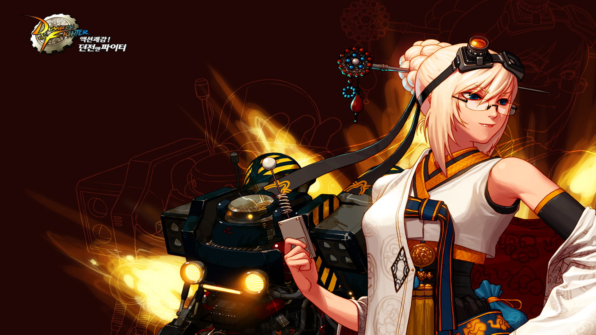 DNF充满刺激的枪战挑战电脑壁纸下载