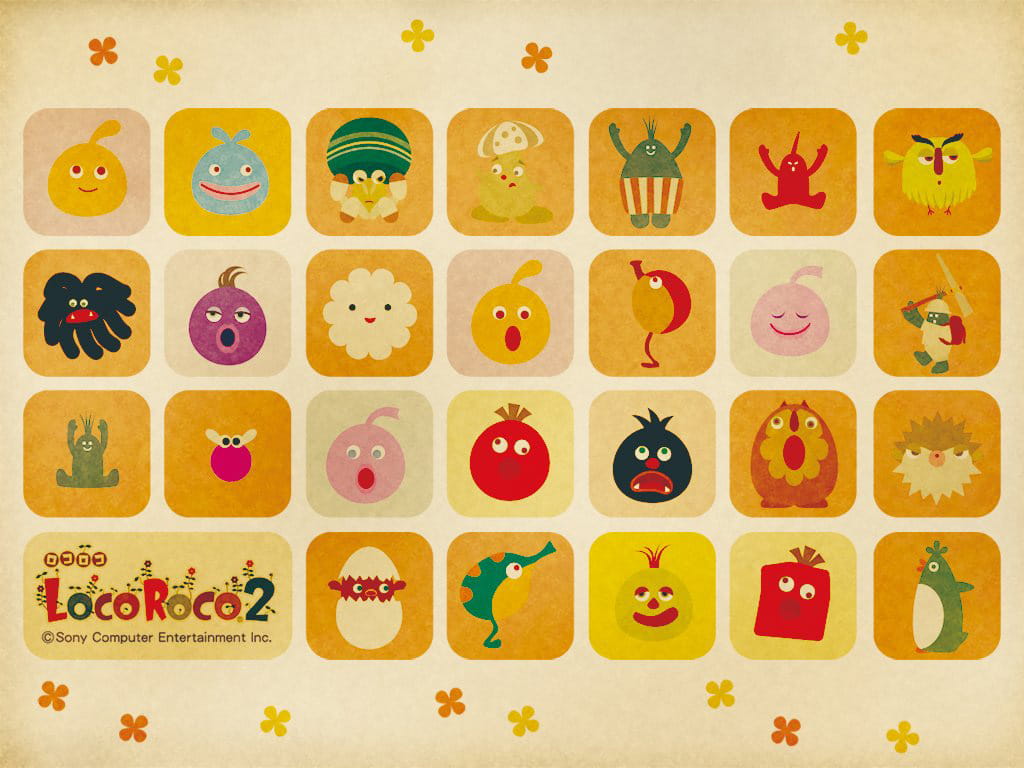 LocoRoco卡通壁纸
