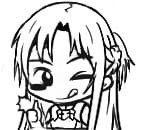 ac亚丝娜表情包31P下载