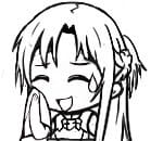 ac亚丝娜表情包31P下载