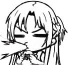 ac亚丝娜表情包31P下载