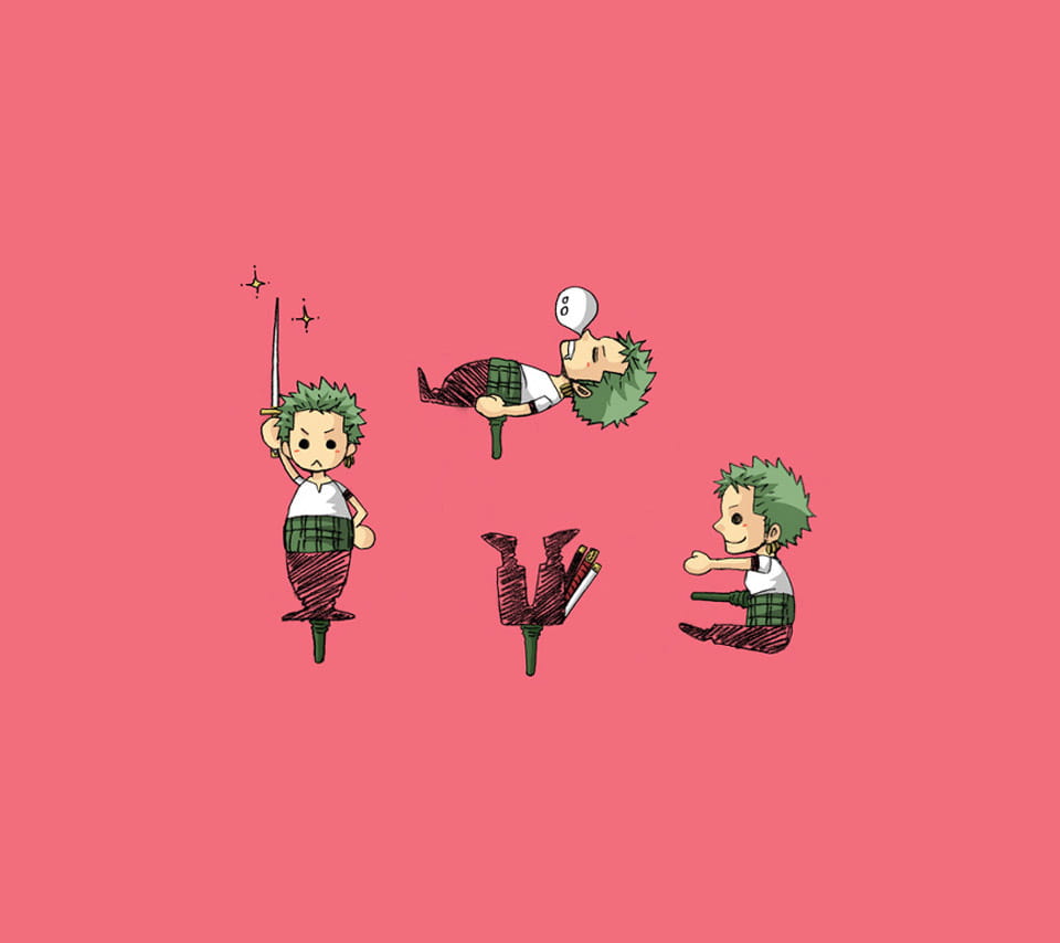 简约清新Q版海贼王壁纸