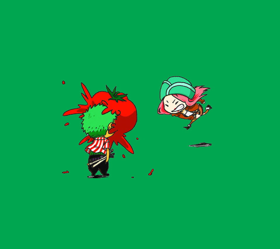 简约清新Q版海贼王壁纸