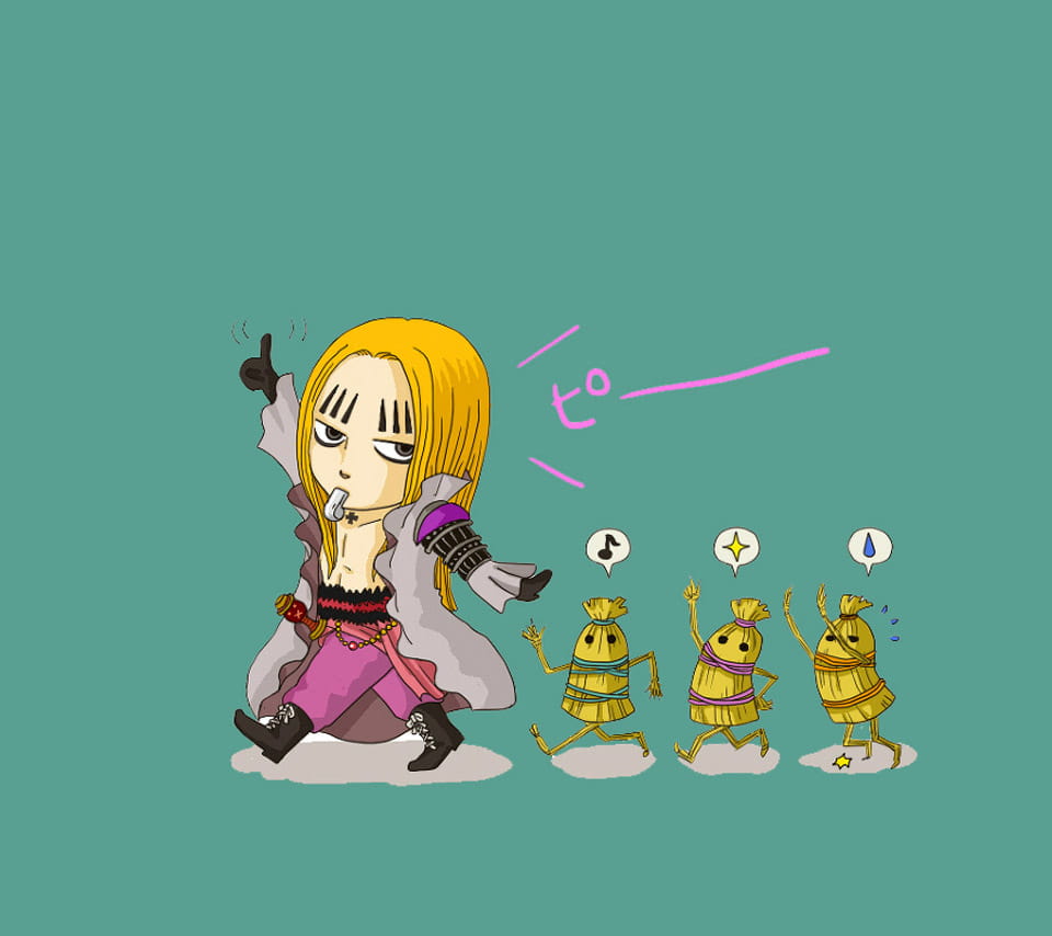 简约清新Q版海贼王壁纸