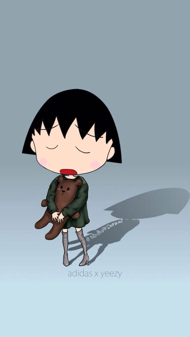 贱萌的小新变成土豪之后可爱壁纸