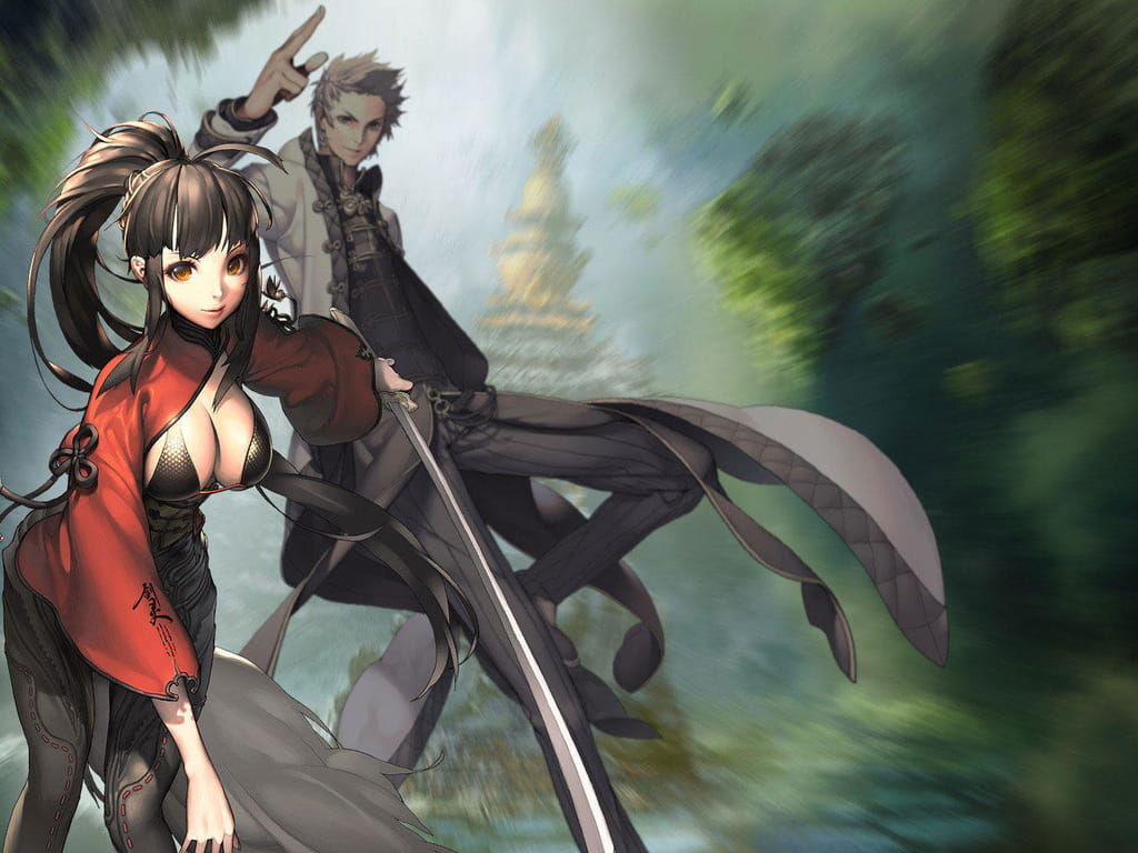 剑灵唯美的东方武侠传奇壁纸