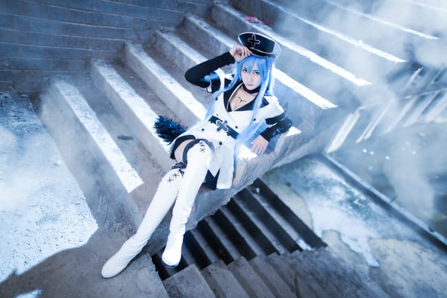 【授权】斩赤红之瞳冰霜女王 艾斯德斯COS