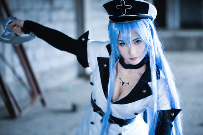 【授权】斩赤红之瞳冰霜女王 艾斯德斯COS