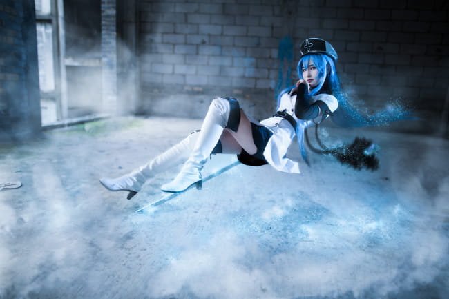 【授权】斩赤红之瞳冰霜女王 艾斯德斯COS