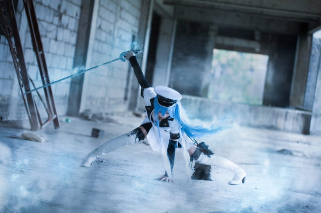 【授权】斩赤红之瞳冰霜女王 艾斯德斯COS