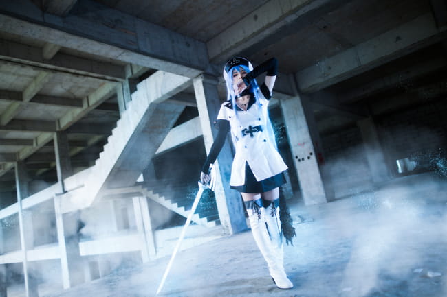 【授权】斩赤红之瞳冰霜女王 艾斯德斯COS