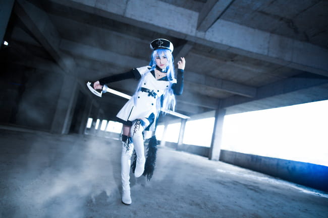 【授权】斩赤红之瞳冰霜女王 艾斯德斯COS