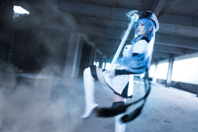 【授权】斩赤红之瞳冰霜女王 艾斯德斯COS