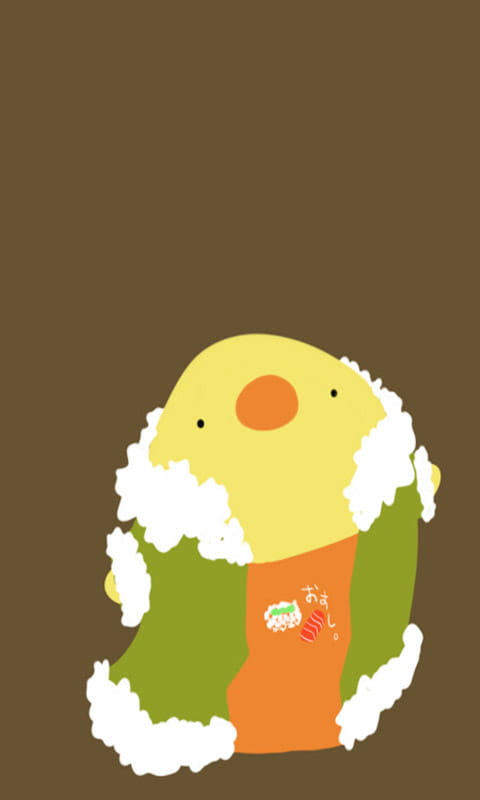 小黄鸡咯咯哒 萌系小黄鸡手机壁纸