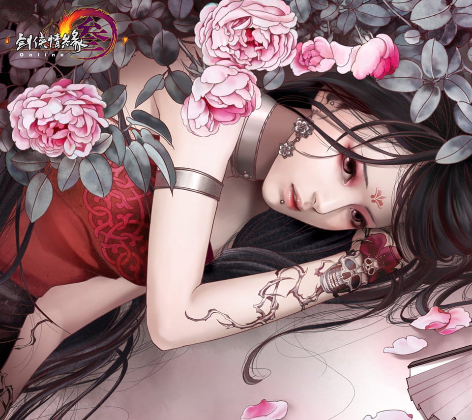 剑侠情缘Ⅲ美女手绘壁纸