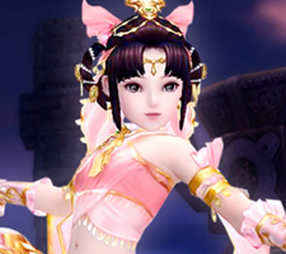 剑侠情缘美丽女孩等着你