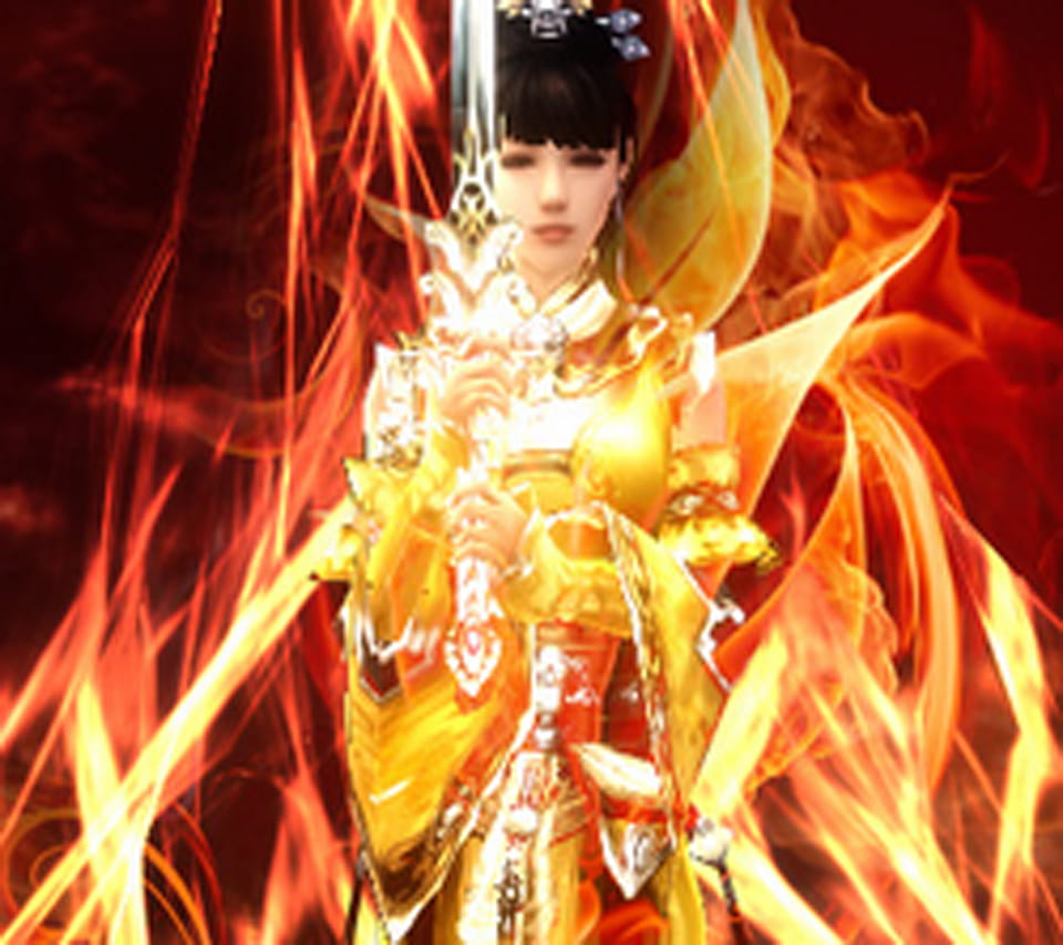 剑侠情缘美丽女孩等着你