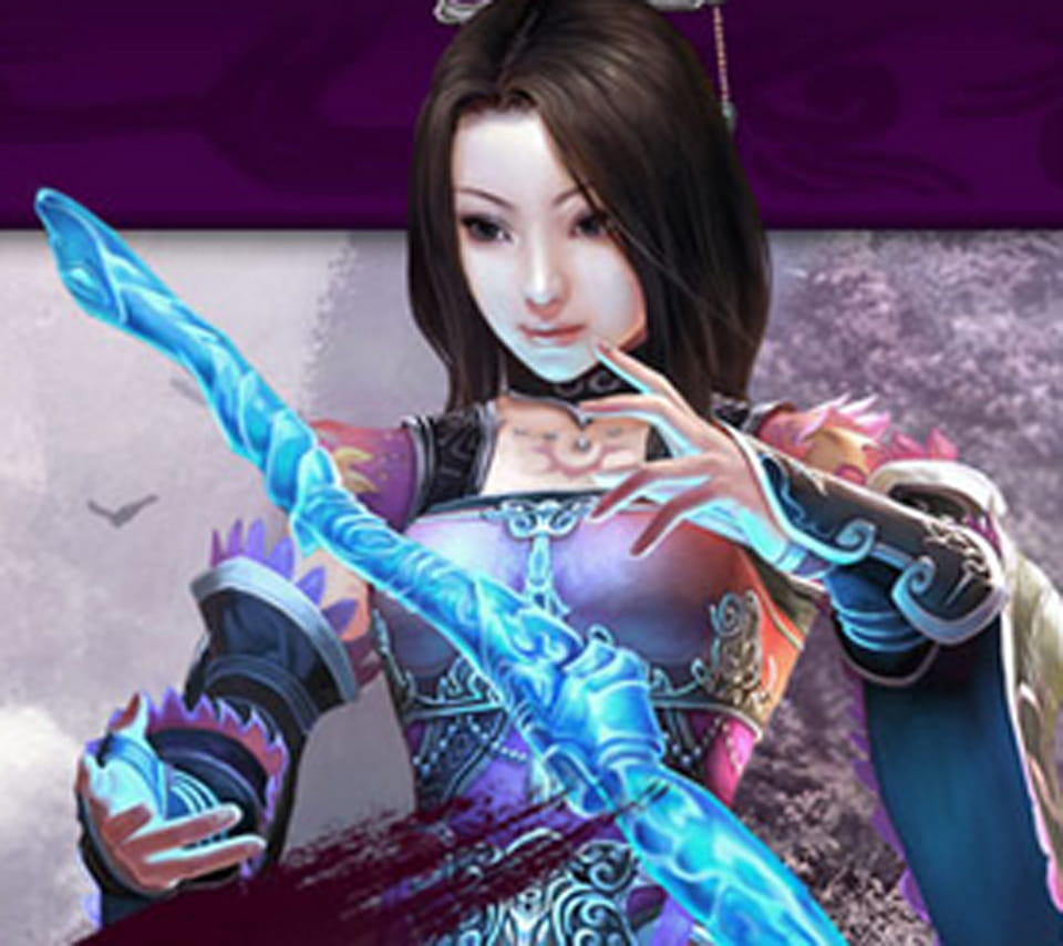 剑侠情缘美丽女孩等着你