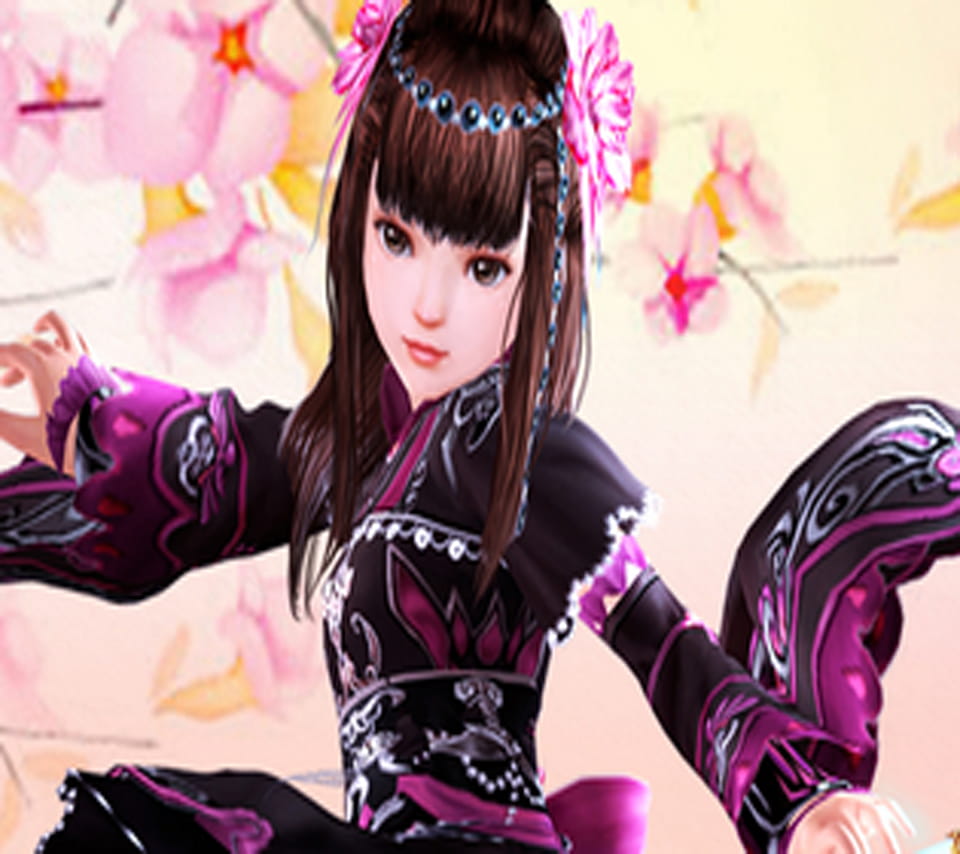 剑侠情缘美丽女孩等着你