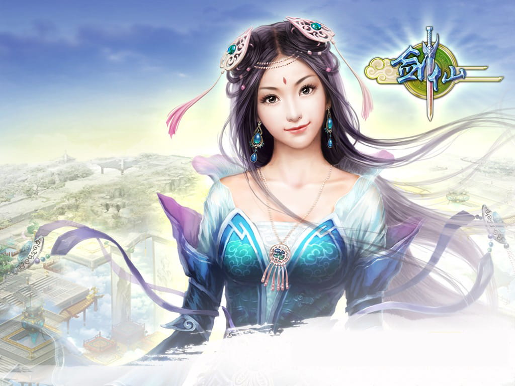 剑仙美丽惊艳的女性角色