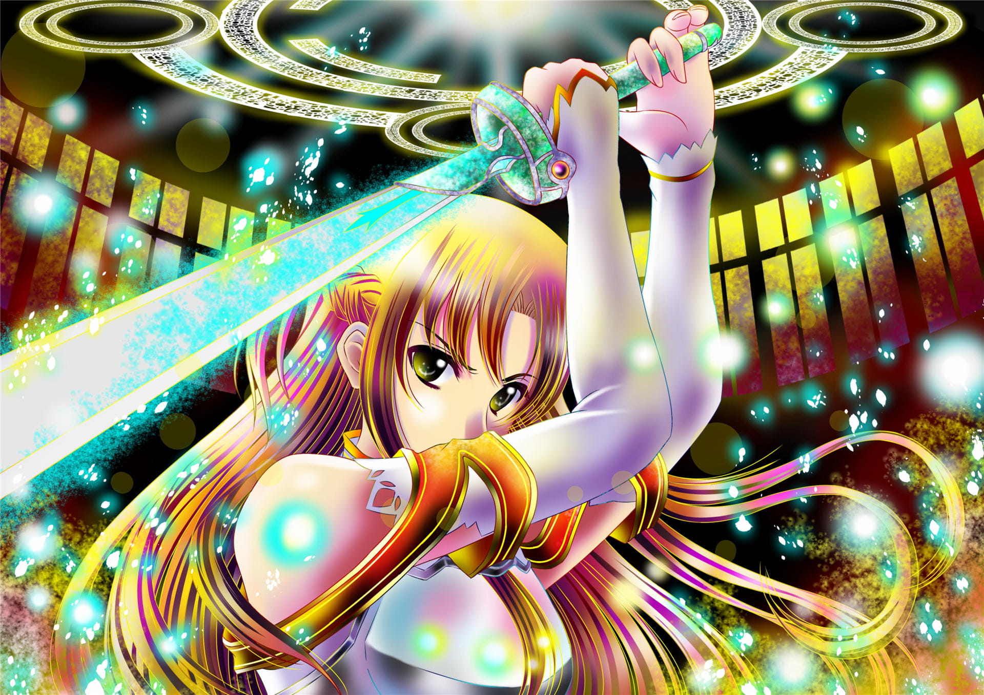 刀剑神域 亚丝娜高清电脑壁纸下载(1)