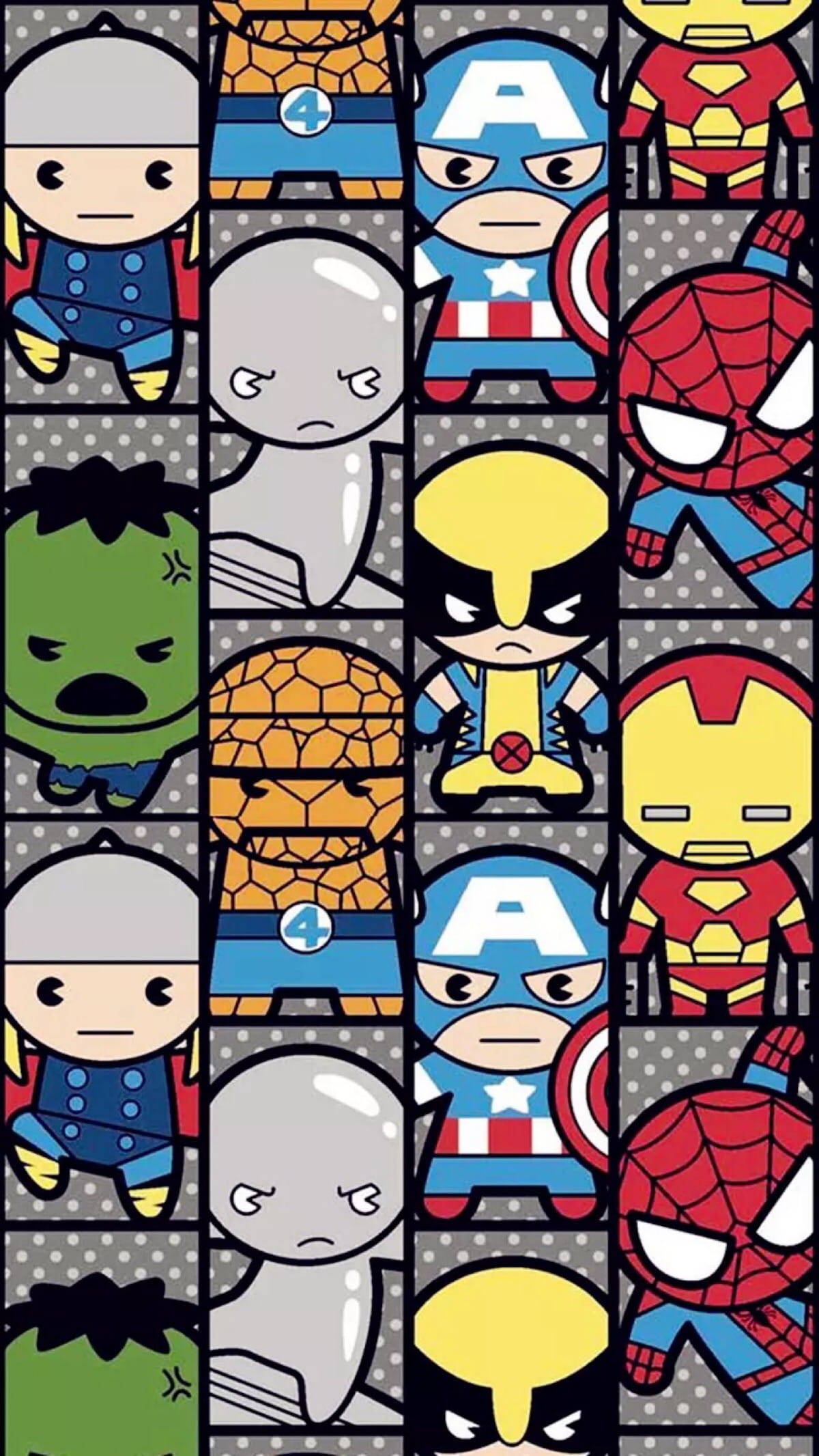 少女的最爱 平铺系列手机壁纸(1)