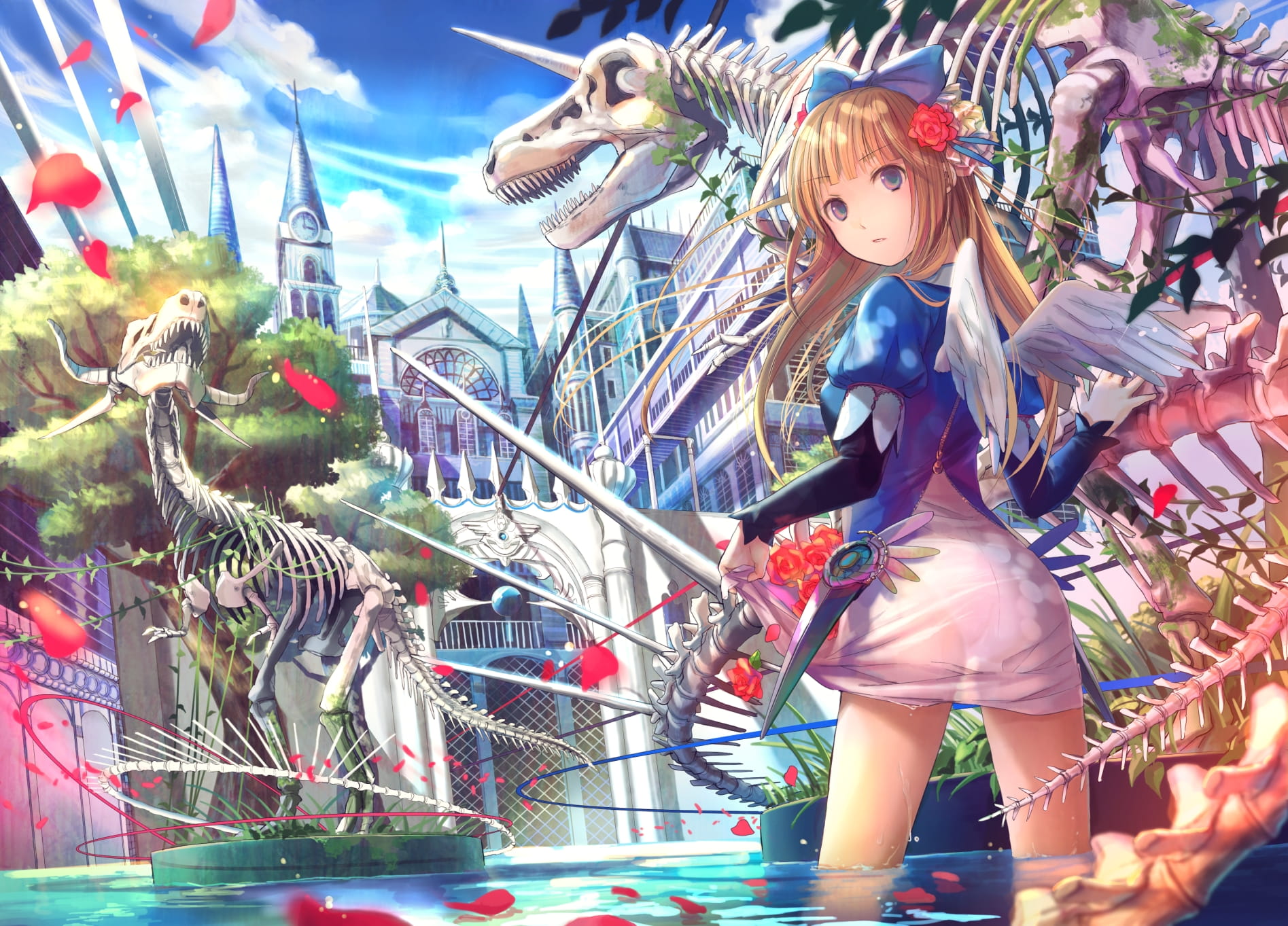 绚丽的色彩精致的画风 P站精选插画壁纸(1)