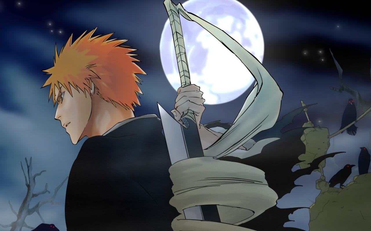 死神黑崎一护 电脑桌面壁纸下载(1)