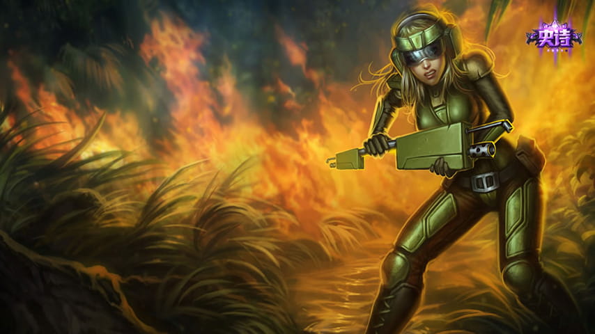 LOL光辉女郎壁纸下载