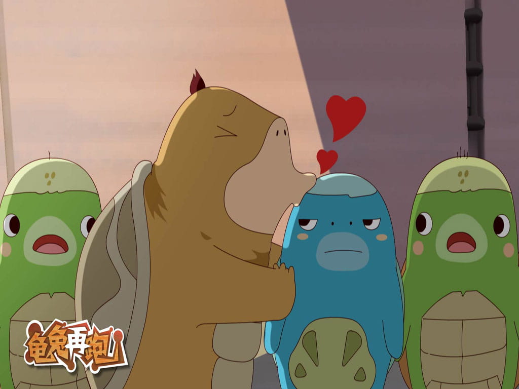 经典重现龟兔赛跑可爱壁纸