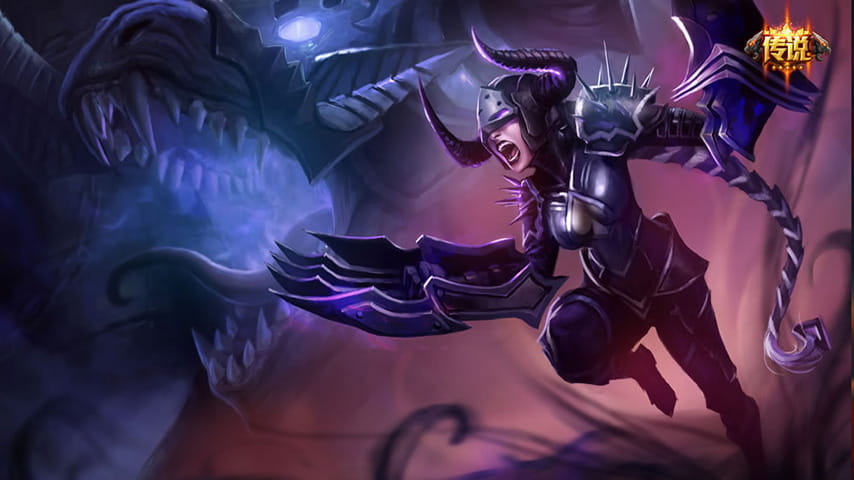 LOL龙血武姬希瓦娜壁纸