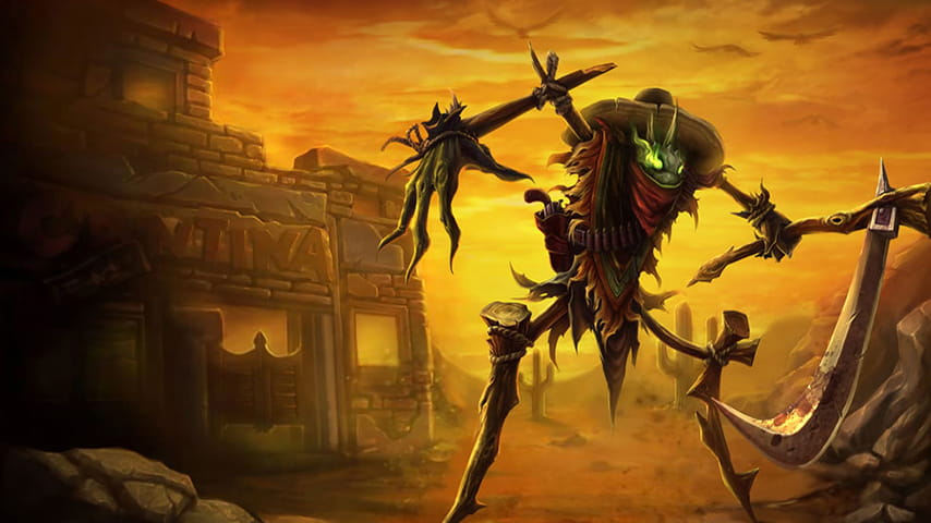 LOL末日使者稻草人壁纸