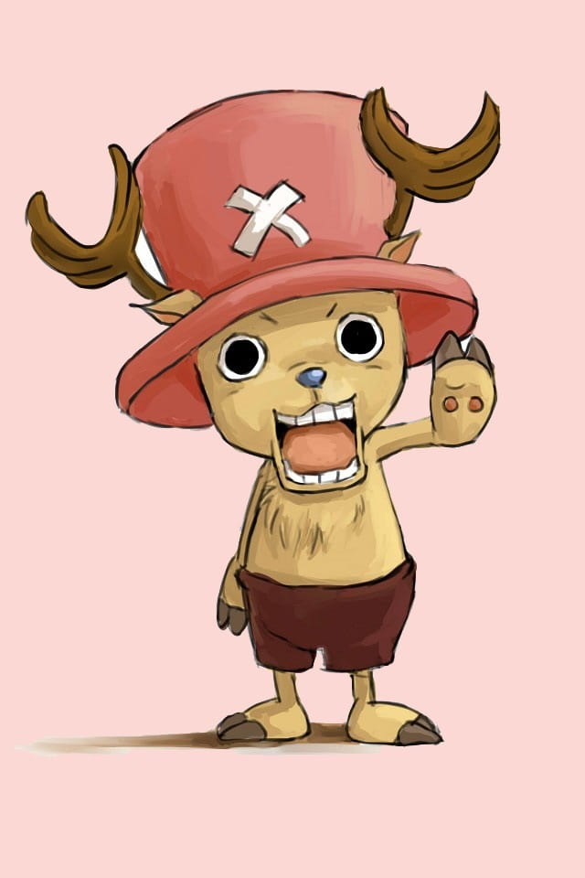 海贼王萌宠乔巴 手机壁纸图集(1)