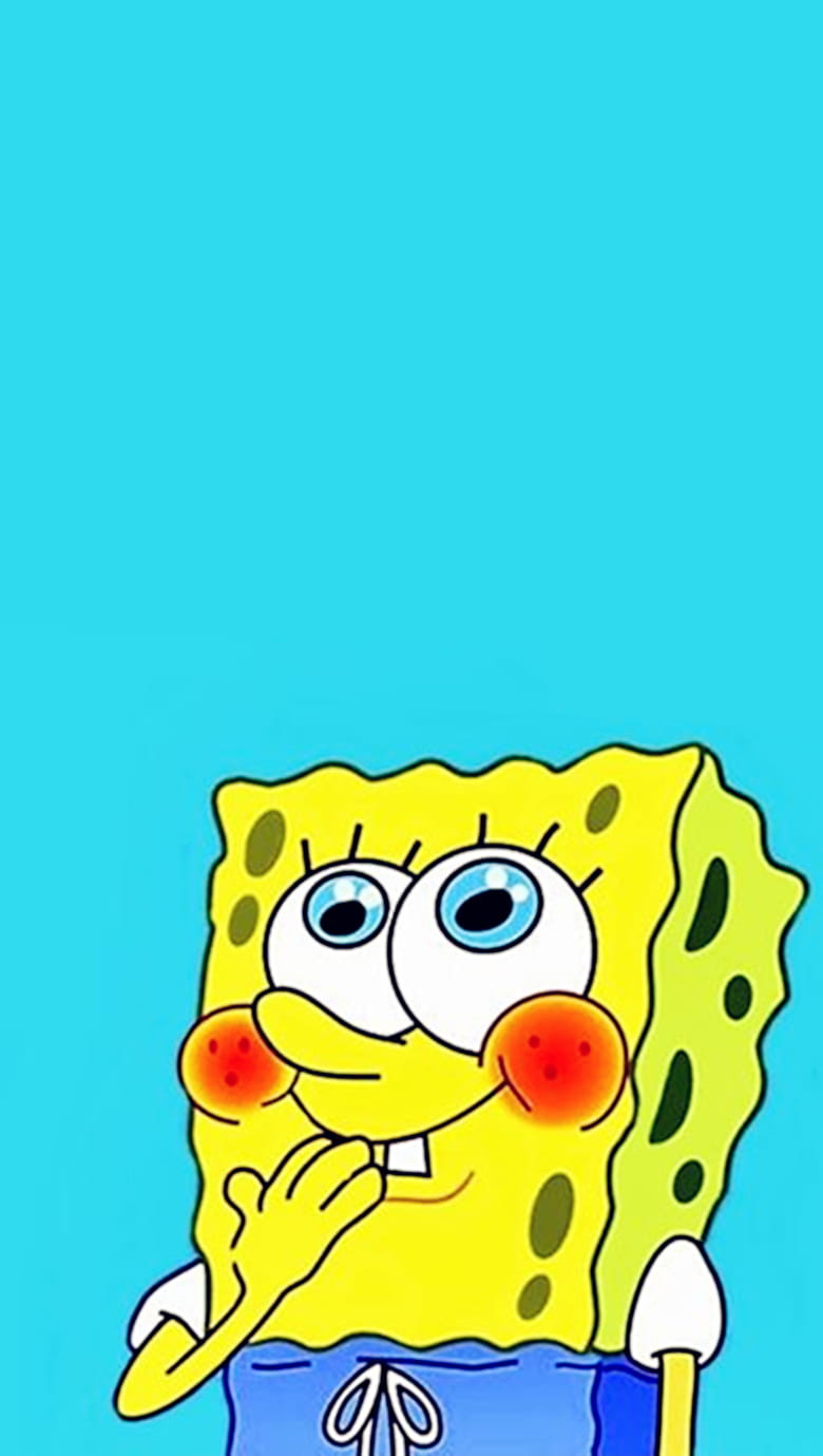 熟悉的黄色身影 海绵宝宝系列手机壁纸