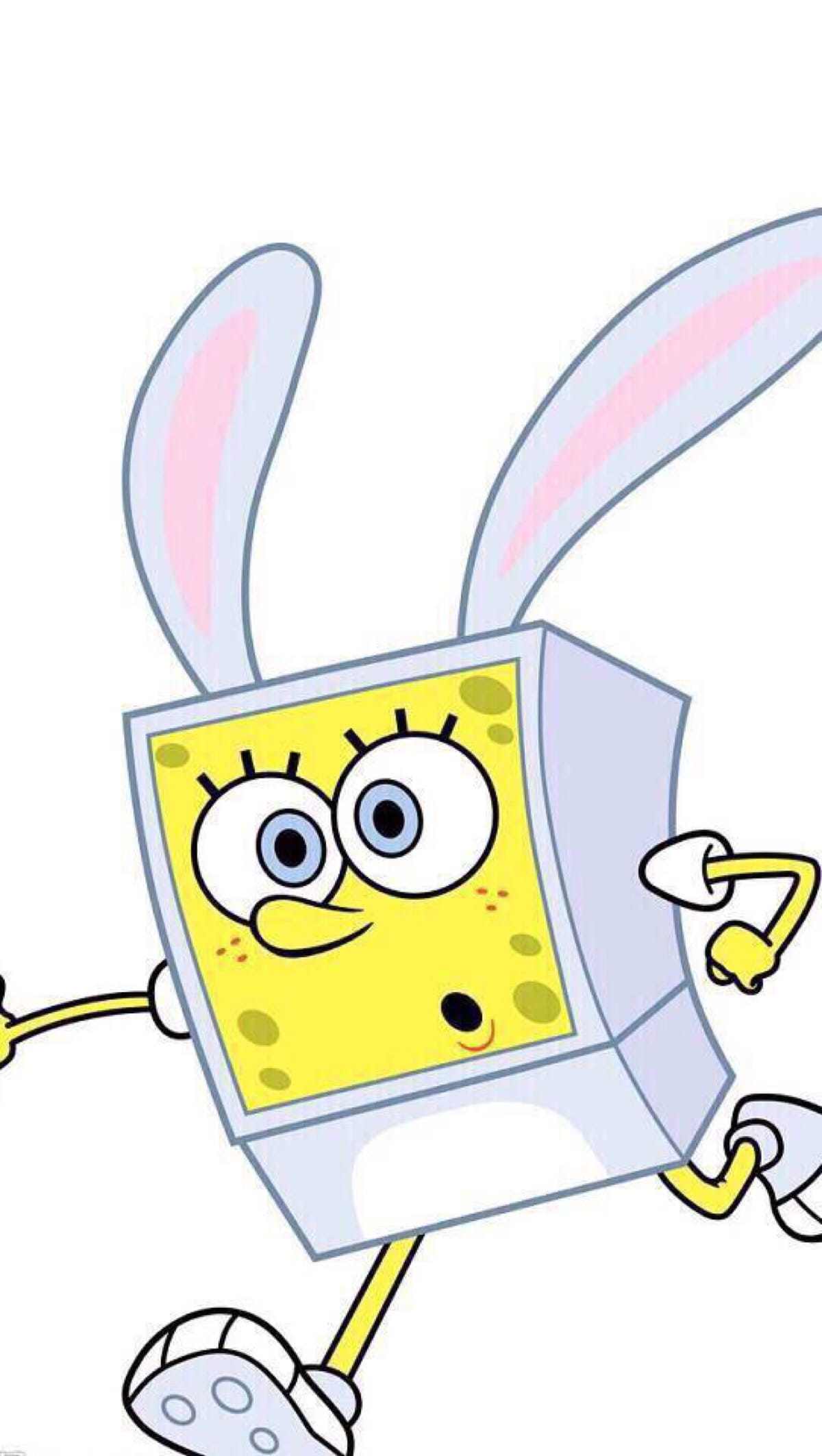 熟悉的黄色身影 海绵宝宝系列手机壁纸