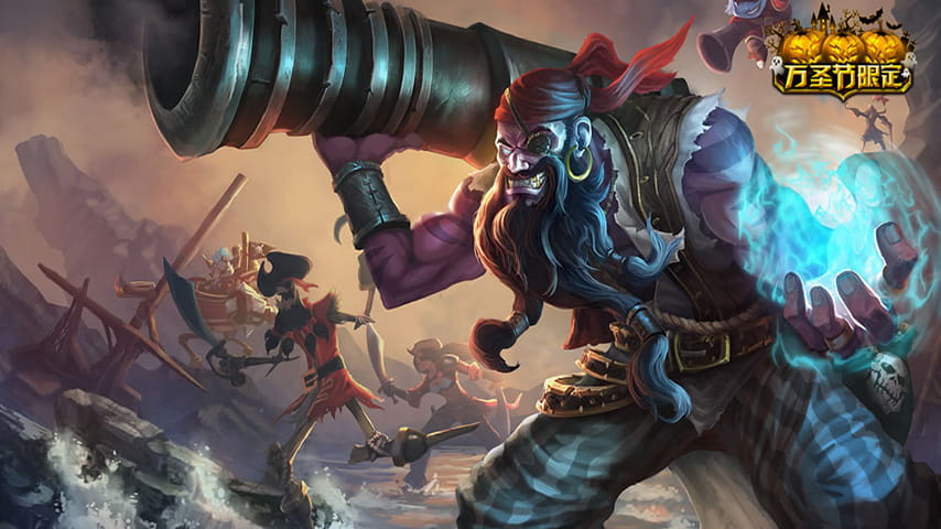 LOL壁纸 英雄联盟流浪法师壁纸