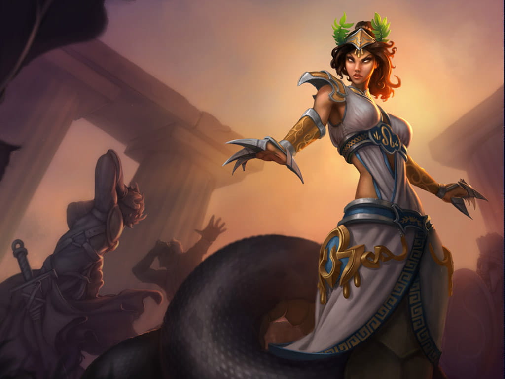 LOL壁纸 英雄联盟女英雄官方图片壁纸