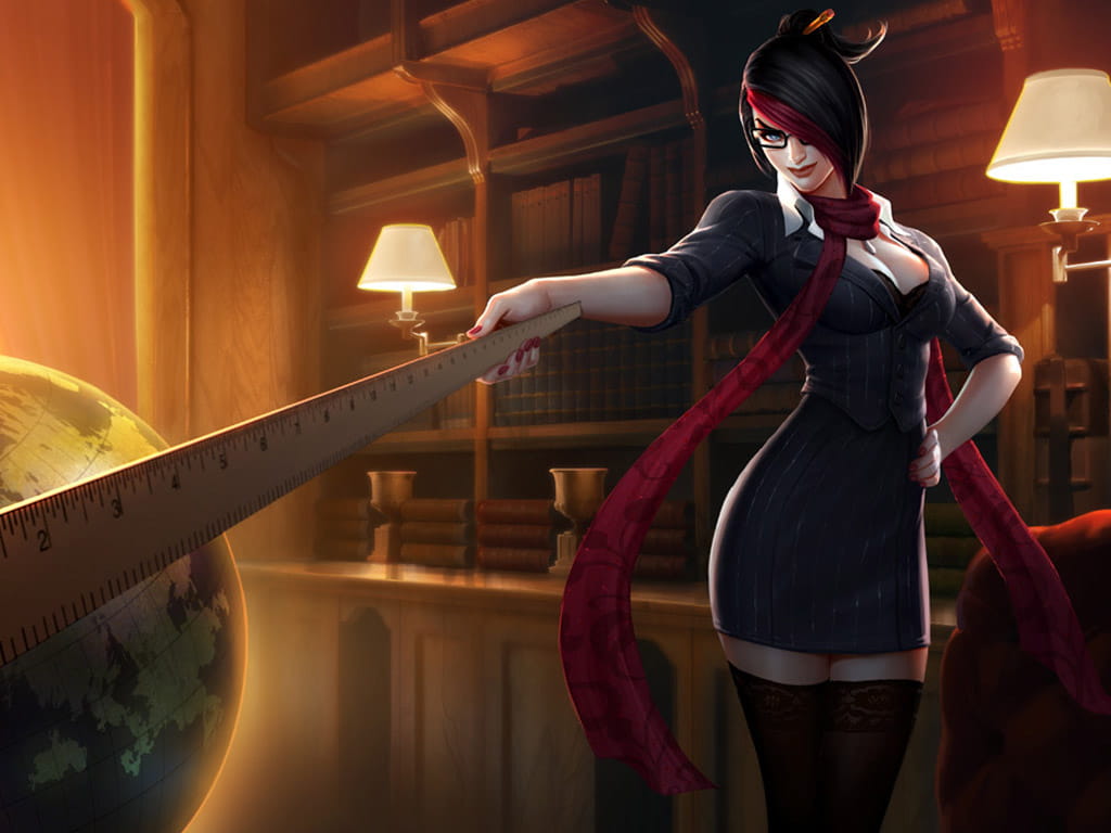 LOL壁纸 英雄联盟女英雄官方图片壁纸