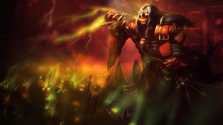 LOL壁纸 英雄联盟死亡颂唱者壁纸