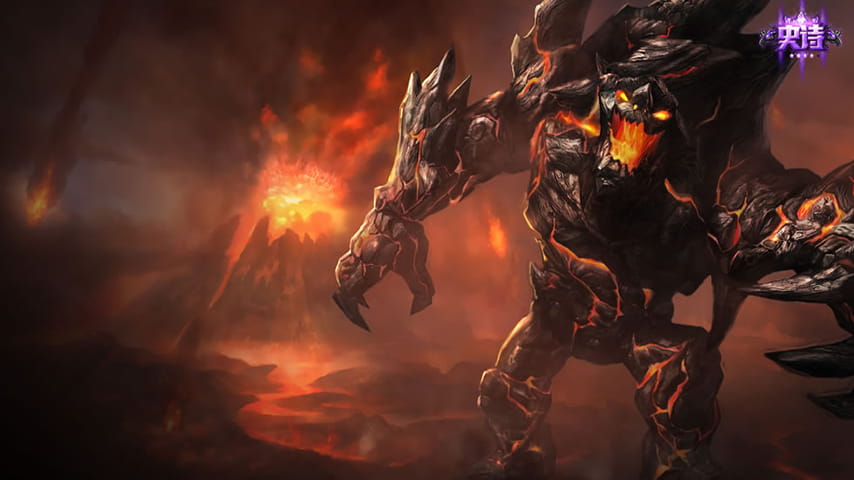  LOL熔岩巨兽壁纸