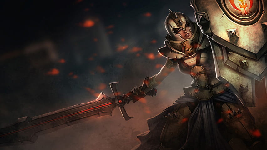 LOL曙光女神壁纸