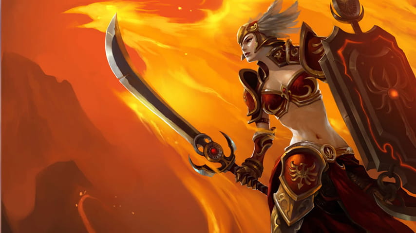 LOL曙光女神壁纸