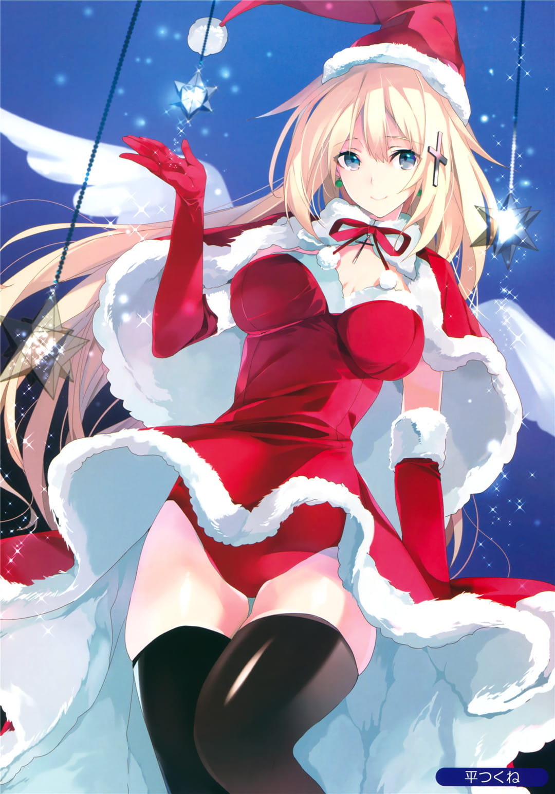 圣诞女孩！圣诞节手机壁纸下载(1)