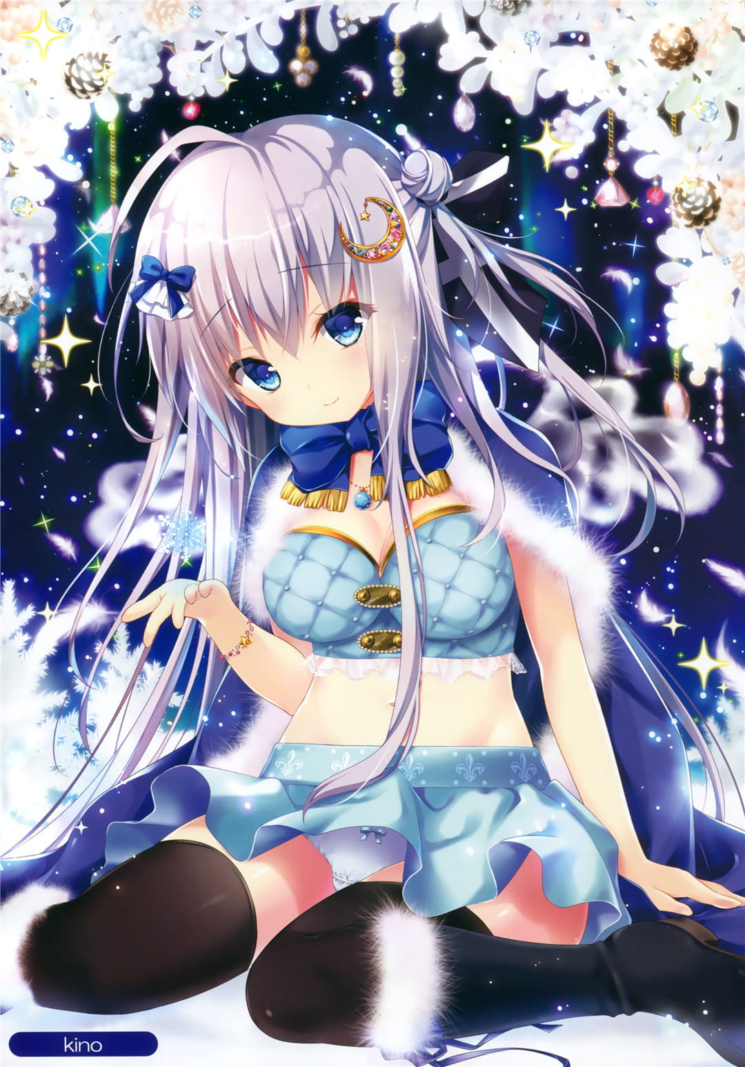 圣诞女孩！圣诞节手机壁纸下载(1)